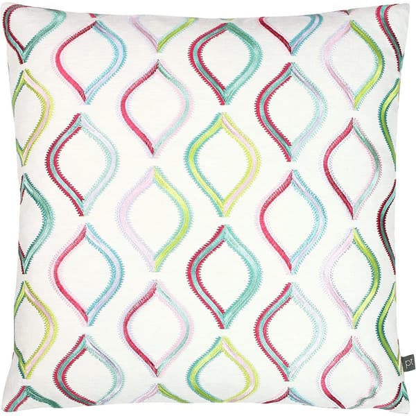 Prestigious Textiles Spinning Top Embroidered Cushion Cover Rainbow One Size