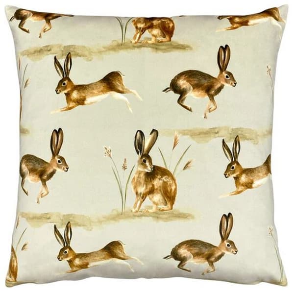 Evans Lichfield Country Hare Cushion Cover