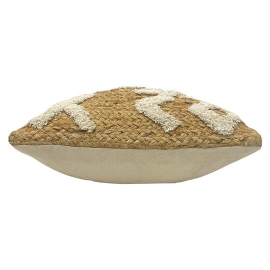 Furn Camfa Jute Braided Cushion Cover
