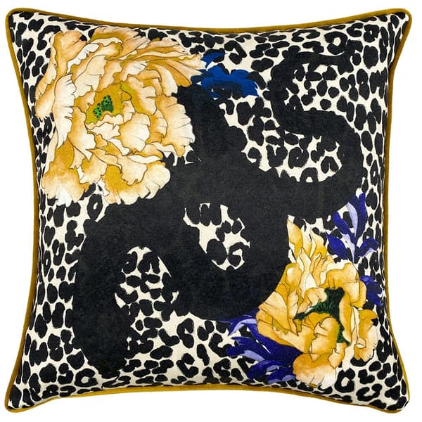 Furn Serpentine Animal Print Cushion Cover