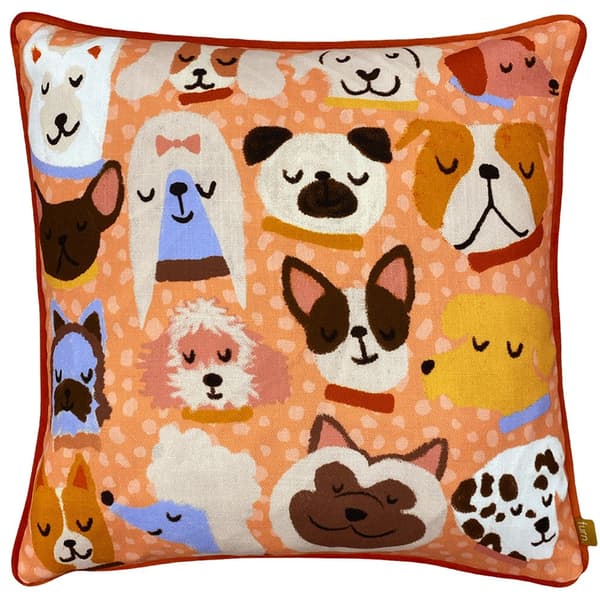 Furn Woofers Dog Cushion Cover Multicoloured One Size