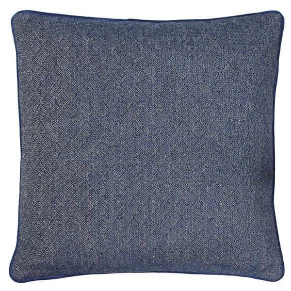 Furn Blenheim Geometrisk pudebetræk Navy One Size