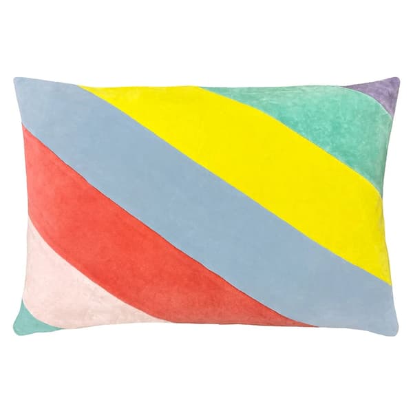 Furn Della Striped Cushion Cover Pastel One Size