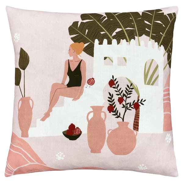 Furn Nalani Square kuddfodral Sand 50cm x 50cm