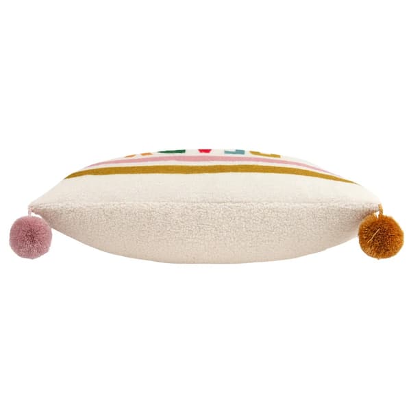 Furn Ready Set Snow Pom Pom kuddfodral