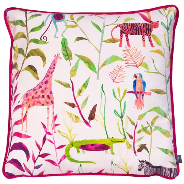 Prestigious Textiles Hide + Seek Cushion Cover Rainbow 43cm x 43cm