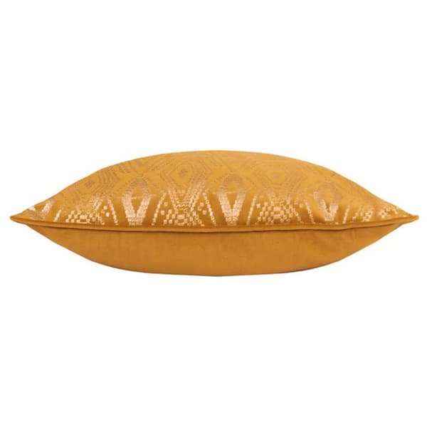 Paoletti Tayanna Velvet Metallic Cushion Cover
