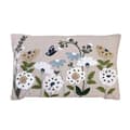 Pikkukuva 2 / 4: Cushion Cover Flora Embroidered Blue