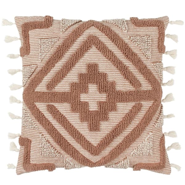 Furn Kalai Tufted Tassel Cushion Cover