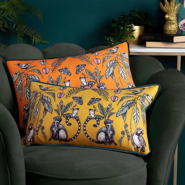 Wylder Wild Mirrored Creatures Cushion Cover
