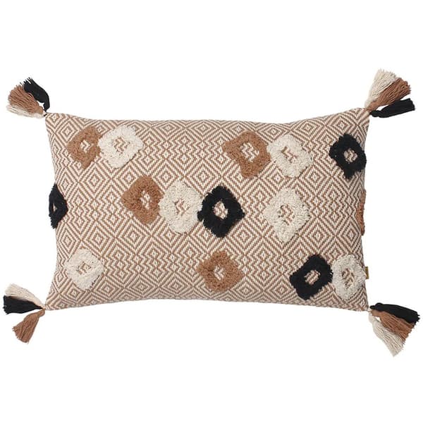 Furn Benji Tufted Cushion Cover Cinnamon 30cm x 50cm
