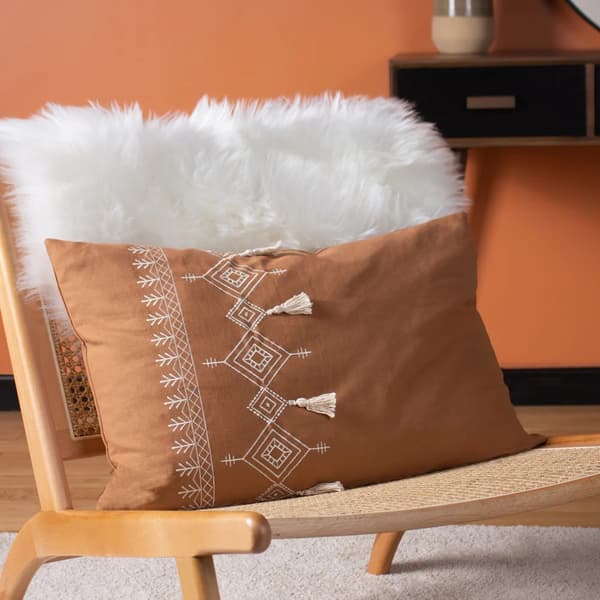 Furn Pritta Tassel Cushion Cover