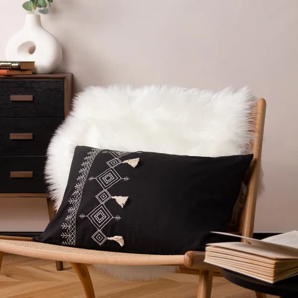 Furn Pritta Tassel Cushion Cover