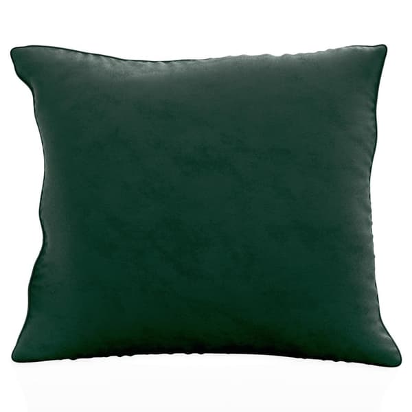 2x Dekorativa Kuddfodral i Sammet 40x40 cm För Vardagsrum Sovrum Bäddsoffa Kontor Cafeteria eller Väntrum grön