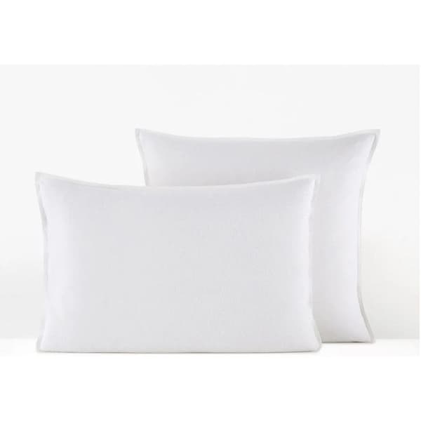 Set med 2 örngottsskydd av flanell 65 x 65 cm / 100 % bomull