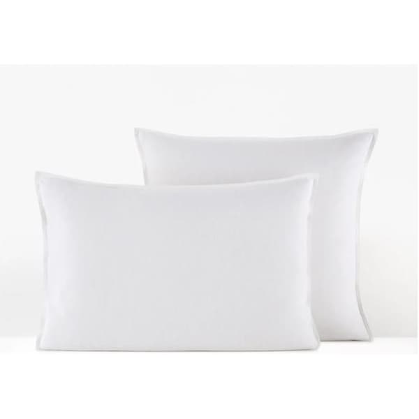Set med 2 örngottsskydd av flanell 50 x 70 cm / 100 % bomull