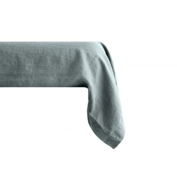 Palace bolsterfodral ren färgad tvättad bomull, 63 trådar/cm² Sydvind - Palace Lichen - 43 x 195 cm