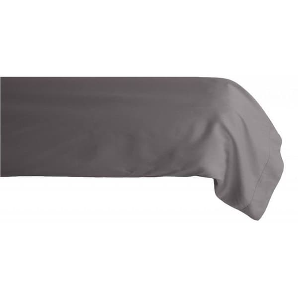 Bolsterfodral ren långfibrig kammad bomullspercale 80 trådar/cm² Vent du sud - Skiffer - 43 x 195 cm