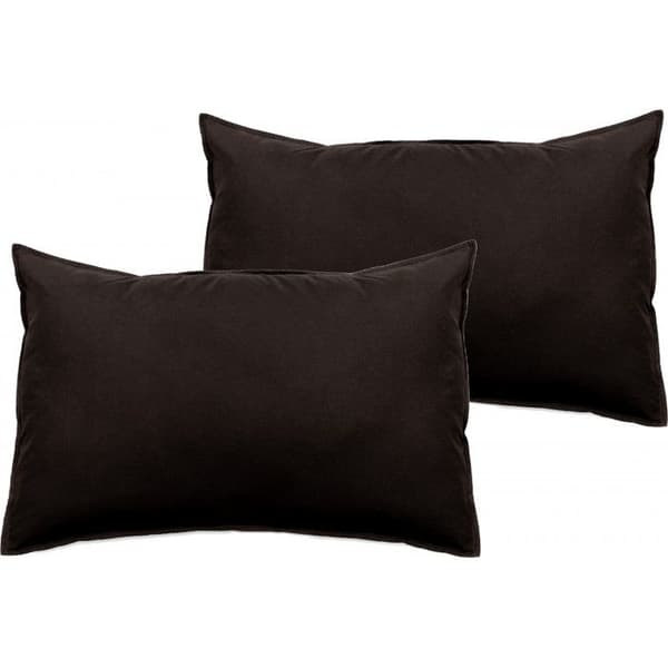 Set med 2 Palace örngott renfärgad tvättad bomull 63 trådar/cm² Sydvind - Palace Café - Set med 2 örngott 50 x 70 cm