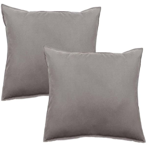 Set om 2 Palace örngott i ren tvättad färgad bomull 63 trådar/cm² South Wind - Palace Galet - Set med 2 örngott 65 x 65 cm
