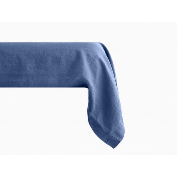 Palace bolsterfodral, renfärgad tvättad bomull, 63 trådar/cm² Sydvind - Palace Indigo - 43 x 195 cm