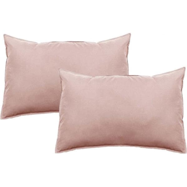 Set med 2 Palace örngott i ren tvättad färgad bomull 63 trådantal/cm² South Wind - Palace Rose - Set med 2 örngott 50 x 70 cm