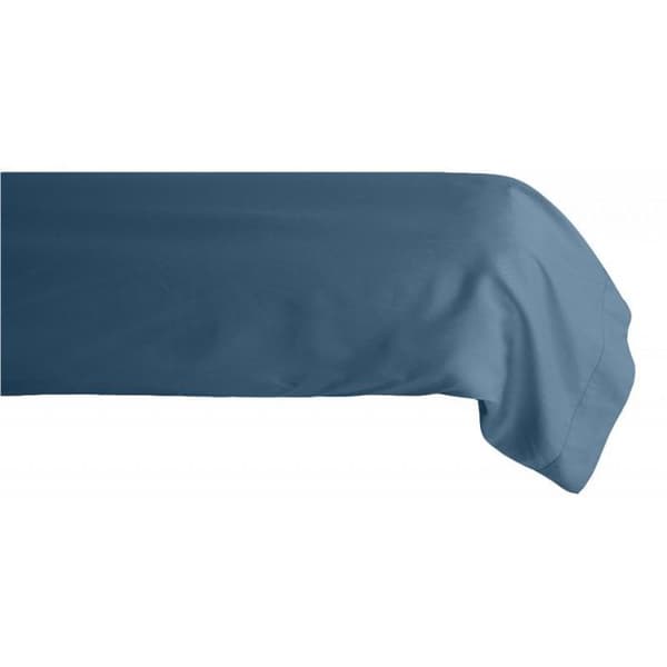 Bolsterfodral ren långfibrig kammad bomullspercale 80 trådar/cm² Vent du sud - Marinblå - 43 x 195 cm