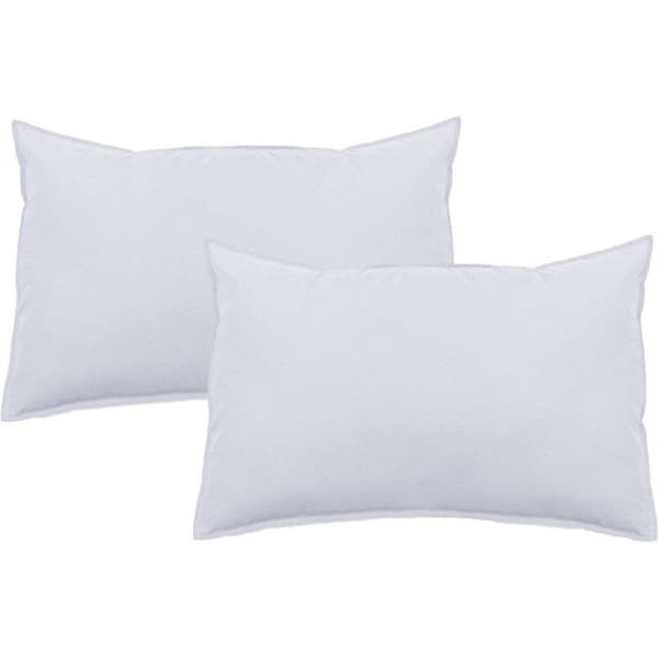 Set med 2 Palace örngott i ren tvättad färgad bomull 63 trådantal/cm² South Wind - Palace Snow - Set med 2 örngott 50 x 70 cm