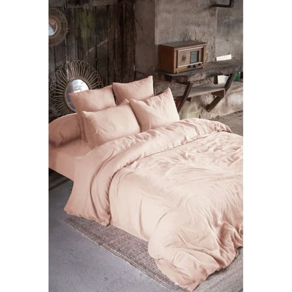 Örngott "Gaïa" 60 x 60 cm & 50 x 70 cm "Cotton Gauze" - Gaïa Marshmallow - 50 x 70 cm
