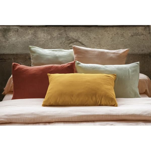 Örngott "Gaïa" 60 x 60 cm & 50 x 70 cm "Cotton Gauze" - Gaïa Marshmallow - 50 x 70 cm