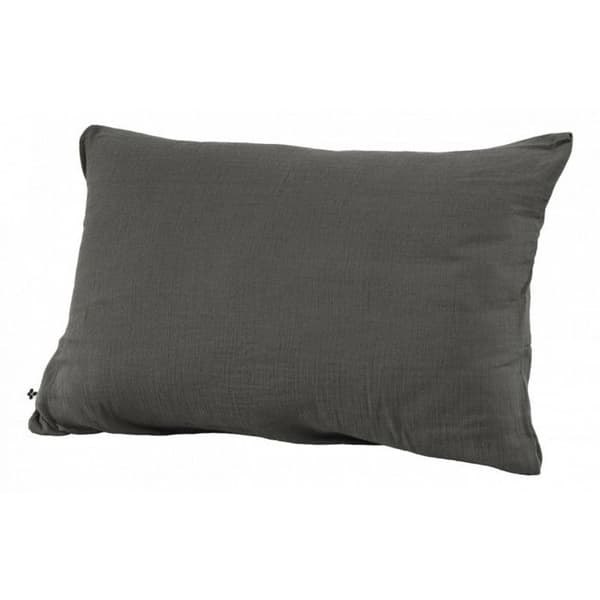 Örngott "Gaïa" 60 x 60 cm &amp; 50 x 70 cm "Cotton Gauze" - Gaïa Granit - 50 x 70 cm