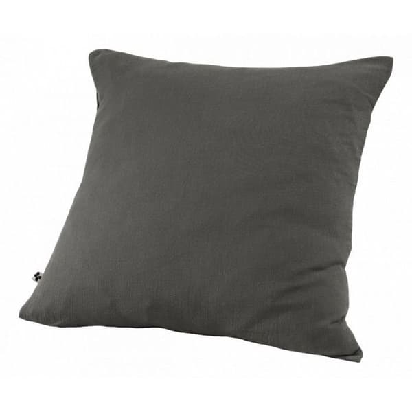 Nattduksöverdrag "Gaïa" 60 x 60 cm & 50 x 70 cm "Gaze de Coton" - Gaïa Granit - 60 x 60 cm