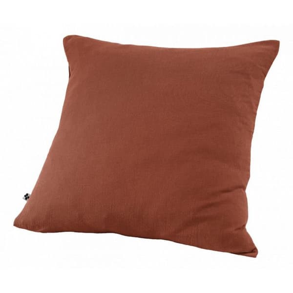 Örngott "Gaïa" 60 x 60 cm &amp; 50 x 70 cm "Cotton Gauze" - Gaïa Terracotta - 60 x 60 cm