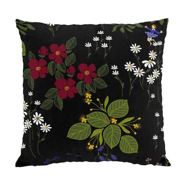 Himlajorden Kuddfodral 45x45 cm Svart