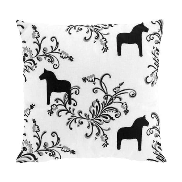 Kurbits Kuddfodral 45x45 cm Vit/Svart
