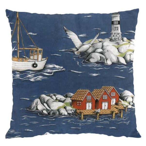 Fiskeskär Kuddfodral 47x47 cm