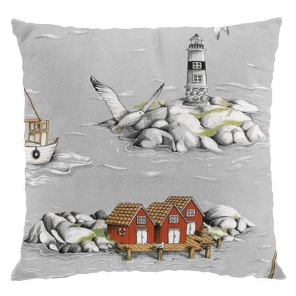 Fiskeskär Kuddfodral 47x47 cm
