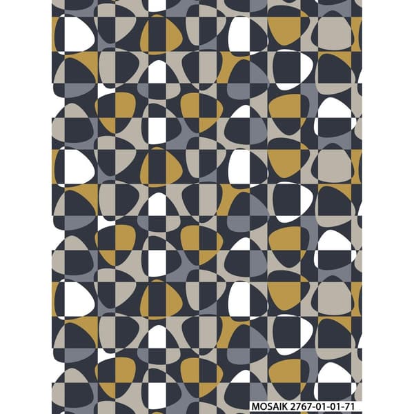 Mosaik Kuddfodral 47x47 cm
