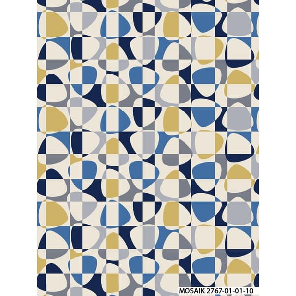 Mosaik Kuddfodral 47x47 cm
