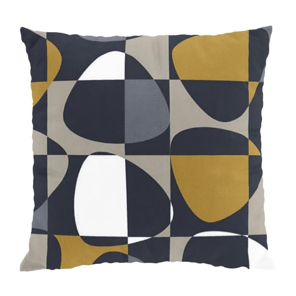 Mosaik Kuddfodral 47x47 cm Beige