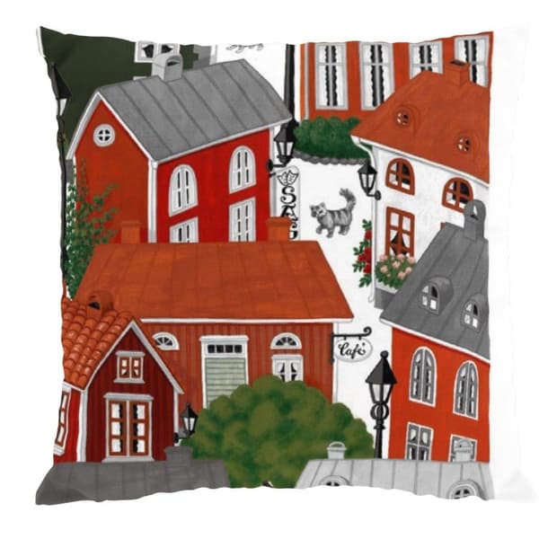 Lyckeby Blommar Kuddfodral 47x47 cm