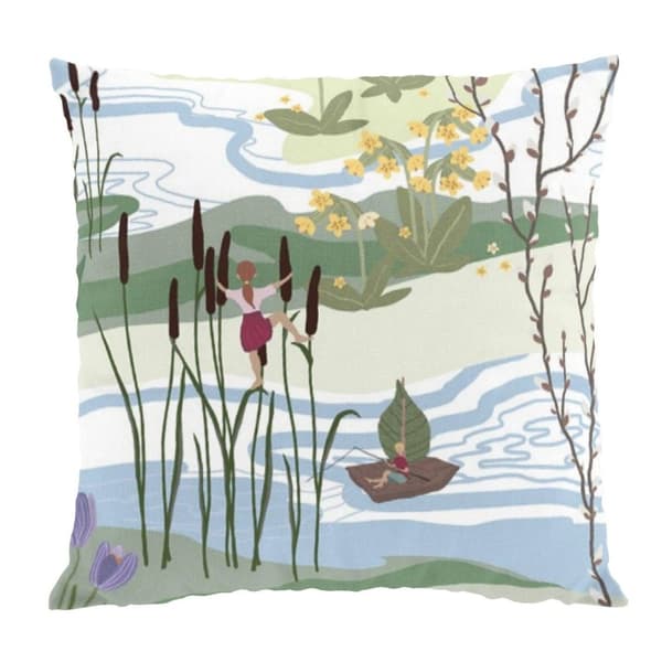 Naturens Lycka Kuddfodral 47x47 cm Pastell