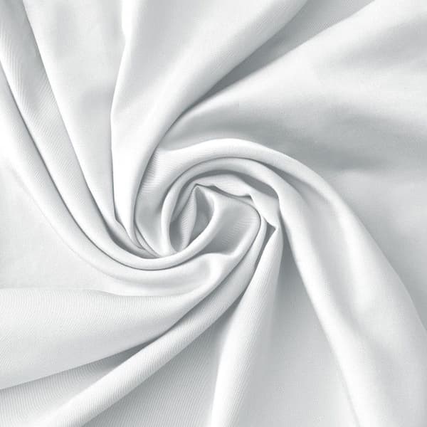 Örngott "Salomé" bambuviskos 120 tråd-cm² - Salomé Chantilly - 50 x 70 cm platt quiltad volang