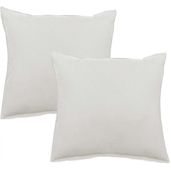 Set med 2 Palace örngott i ren tvättad färgad bomull 63 trådantal/cm² South Wind - Palace Nacre - Set med 2 örngott 65 x 65 cm