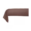 Miniatyrbild 1 av 2: Bolsterfodral 100 % "Combed cotton satin" / 80 trådar/cm² - Rosewood - 86 x 185 cm