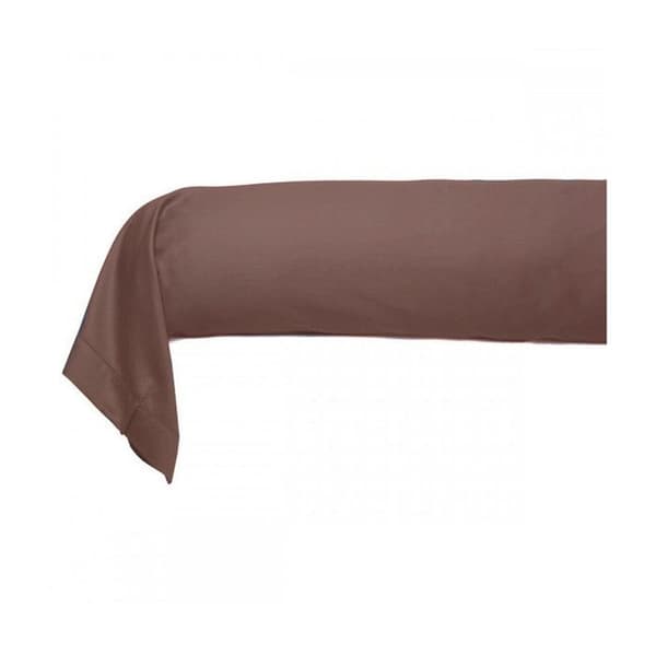 Bolsterfodral 100 % "Combed cotton satin" / 80 trådar/cm² - Rosewood - 86 x 185 cm