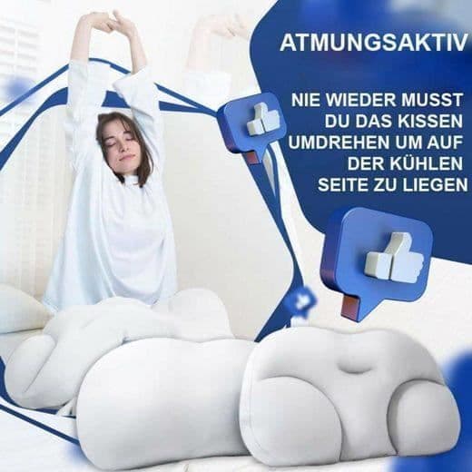 Sovkudde, »MAVURALiving AirSleep 3D Ergonomisk sovkudde All-Around Cloud Kudde Nackkudde