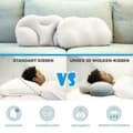Miniatyrbild 4 av 4: Sovkudde, »MAVURALiving AirSleep 3D Ergonomisk sovkudde All-Around Cloud Kudde Nackkudde