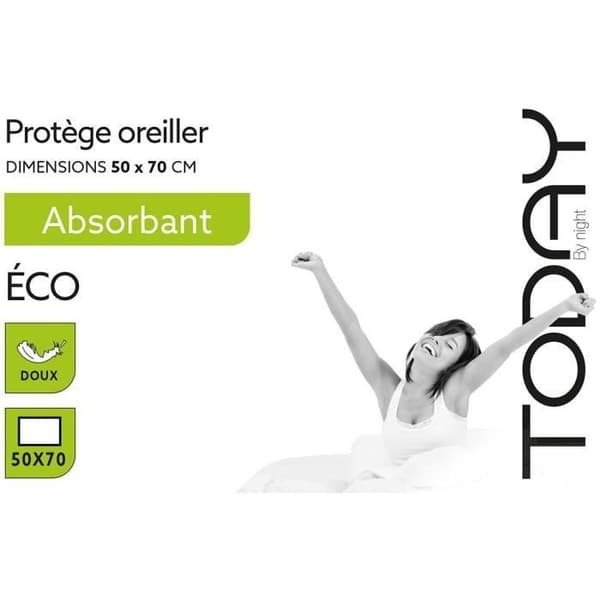 I DAG absorberende pudebeskytter - 50x70 cm - Eco