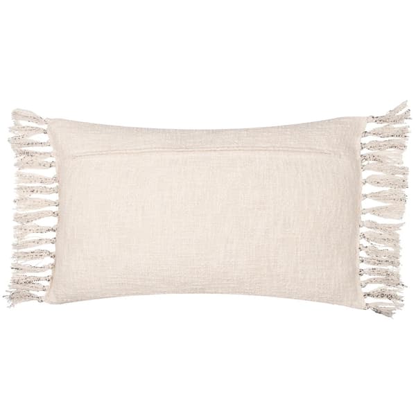 Yard Sono Ink Fringed Abstract Cushion Cover